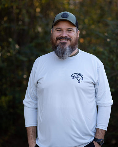 Fin Commander Sketch Long Sleeve Performance Tee