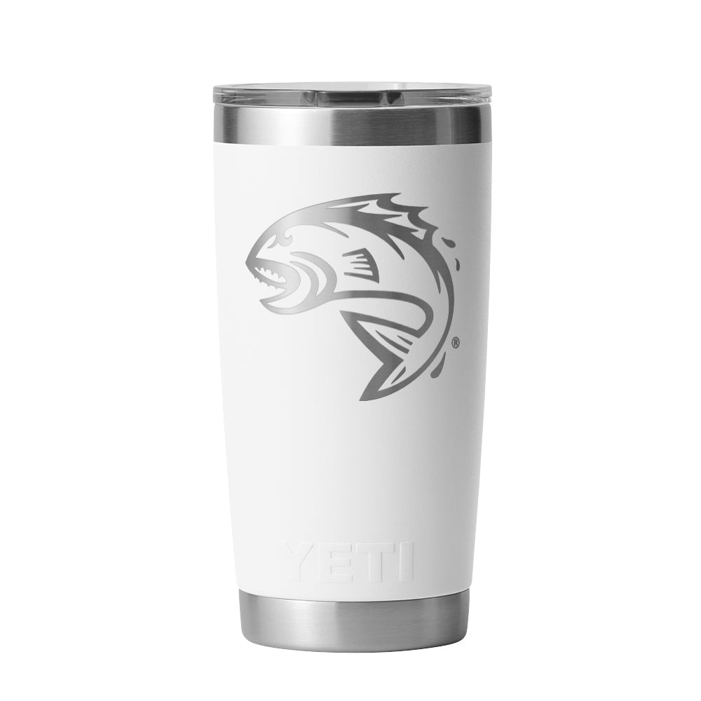 Fin Commander Icon 20oz White Yeti Rambler