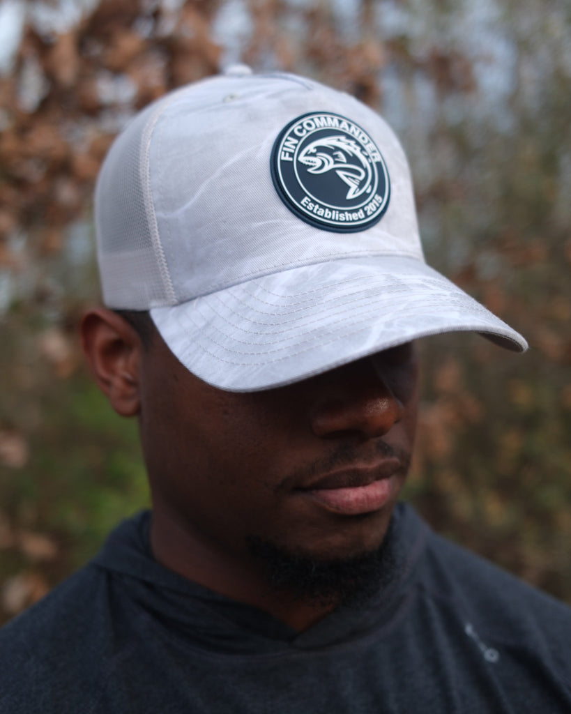 Fin Commander Rubber Patch Hat