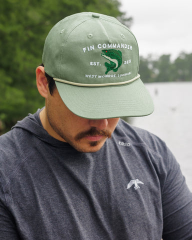 Fin Commander Bass Goat Rope Hat