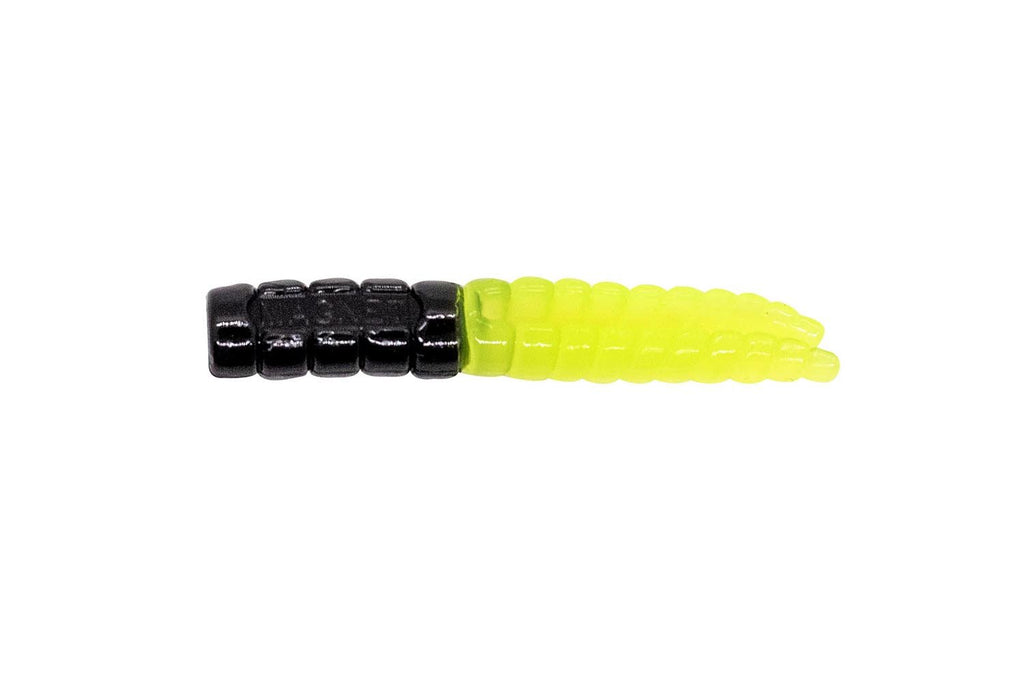 Fin Commander Crappie Magnet Black/Chartreuse 12 pack of bait