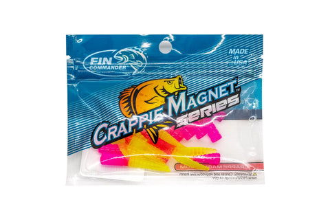 Fin Commander Crappie Magnet Pink/Chartreuse, 16 pc.